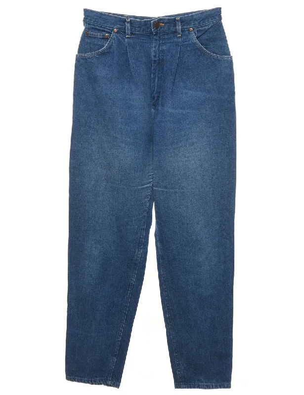 Medium Wash Tapered Lee Jeans - W30 L31 Casual Bootcut Ripped Jeans